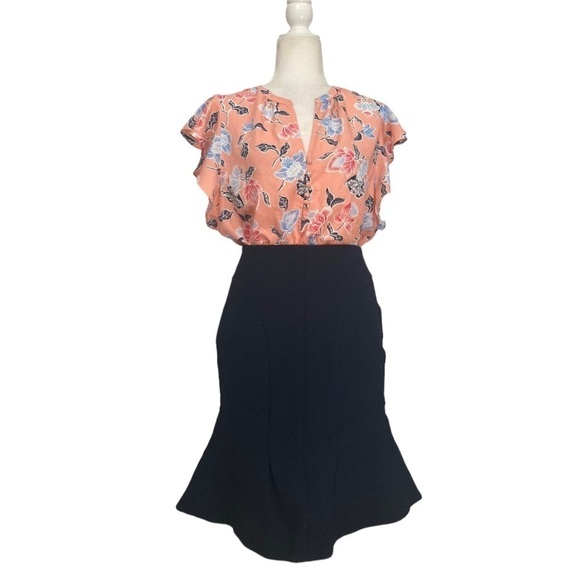 Marni Double Faced Wool Flare Mini Pencil Skirt - Picture 1 of 12